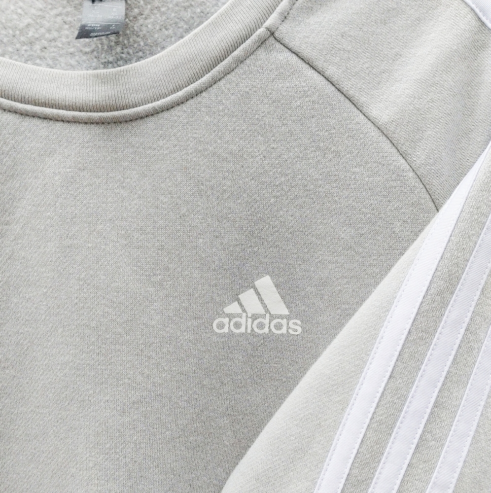 Adidas grey sweatshirt